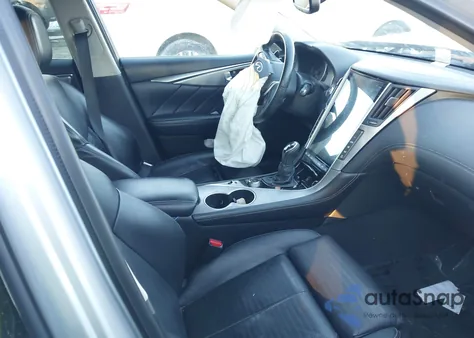 2019 Infiniti Q50 3.0T Sport z USA, uszkodzony, nr VIN JN1EV7AP3KM540288